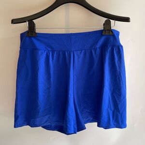 Ivedo Women's Swim Shorts Plus Size Royal Blue Sz.16 NWT